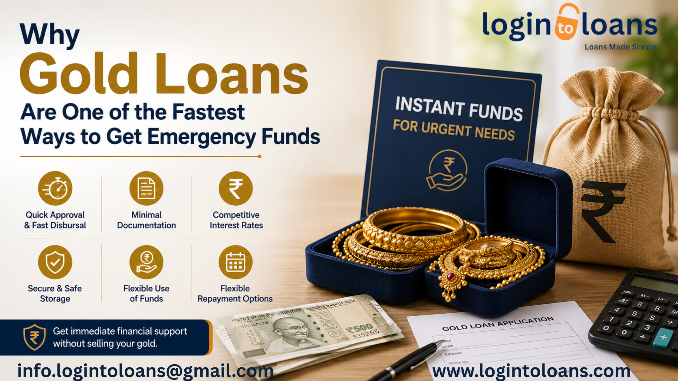 Why Gold Loans Are One of the Fastest Ways to Get Emergency Funds