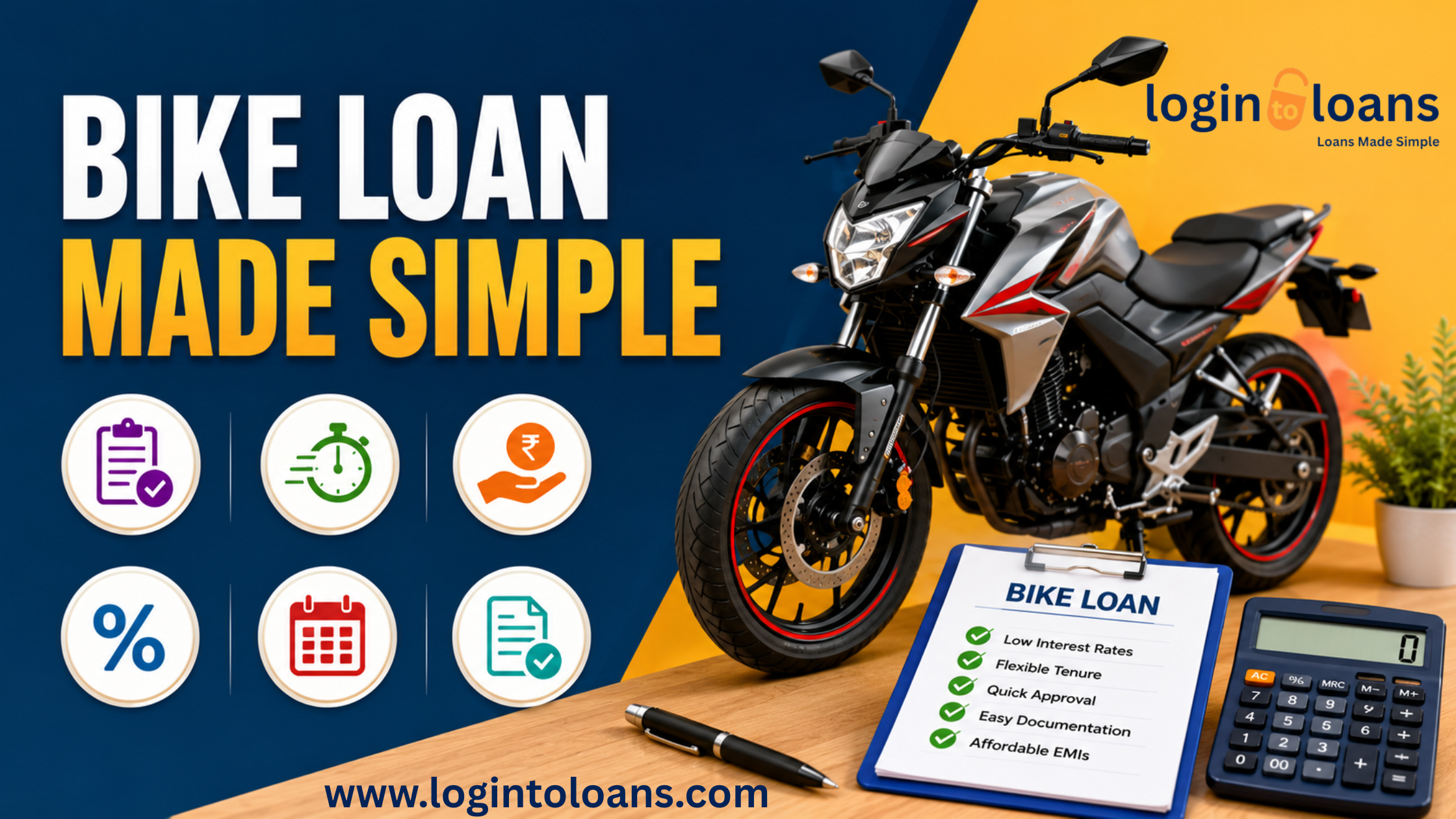 Bike Loan Guide: Key Things to Know Before Applying for Two-Wheeler Finance