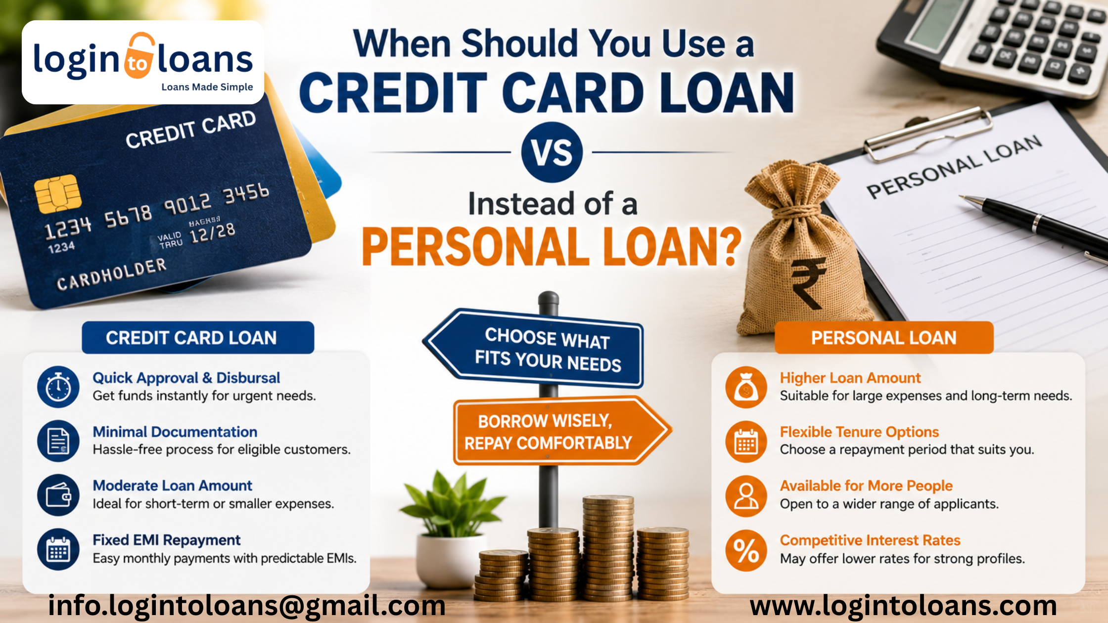 When Should You Use a Credit Card Loan Instead of a Personal Loan?
