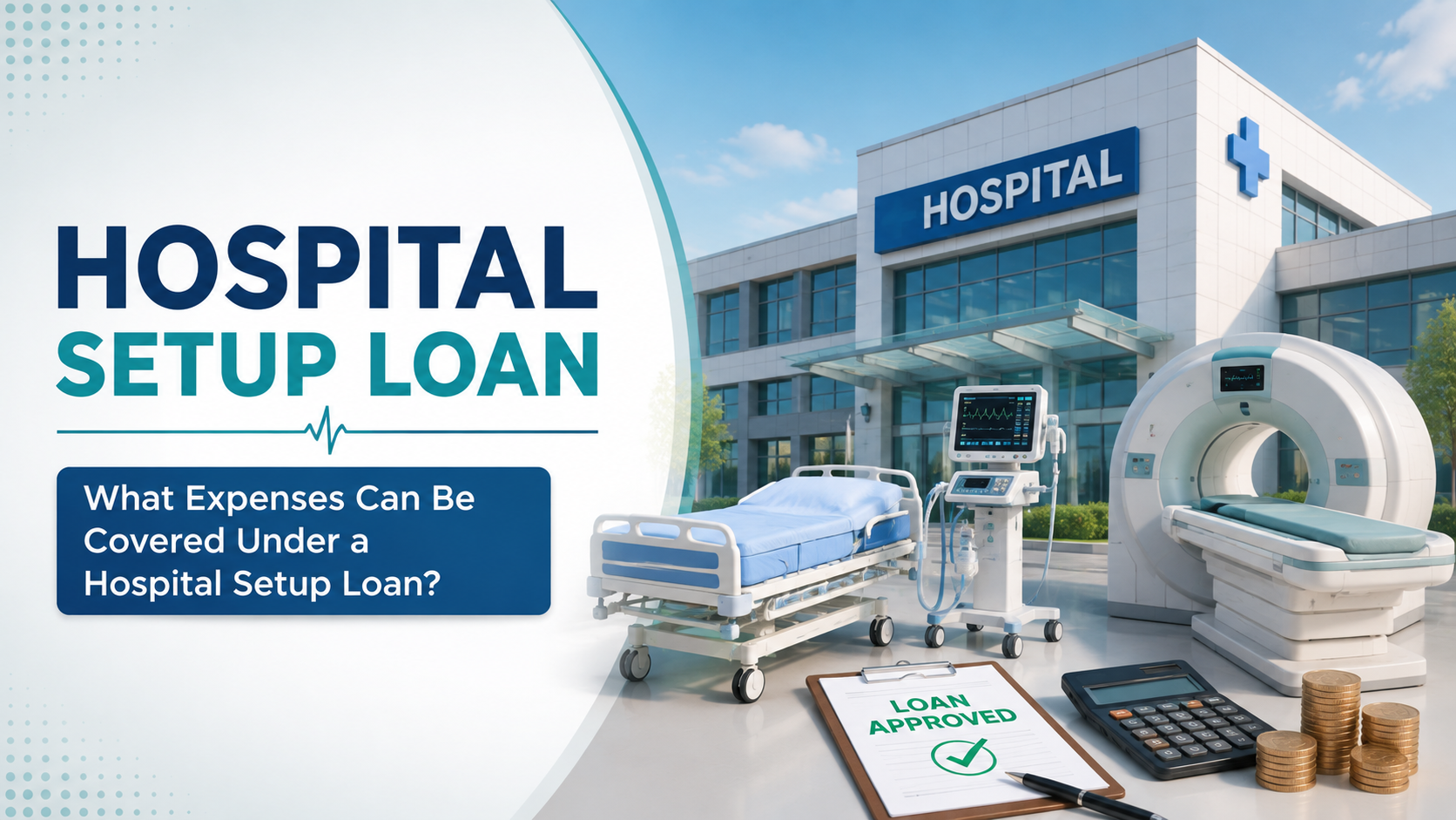 What Expenses Can Be Covered Under a Hospital Setup Loan?