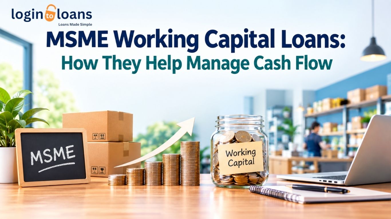 MSME Working Capital Loans: How They Help Manage Cash Flow