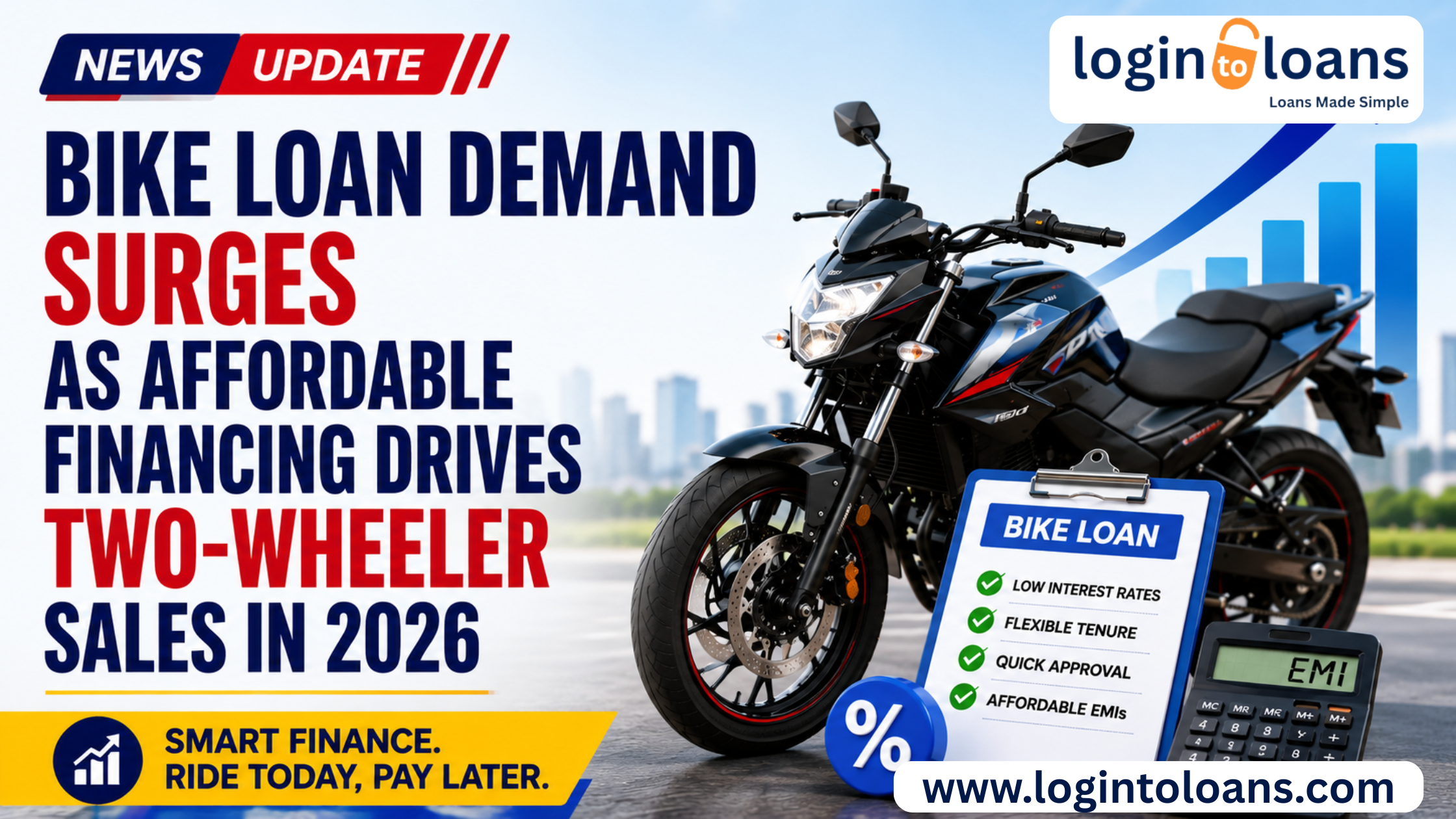 Bike Loan Demand Surges as Affordable Financing Drives Two-Wheeler Sales in 2026