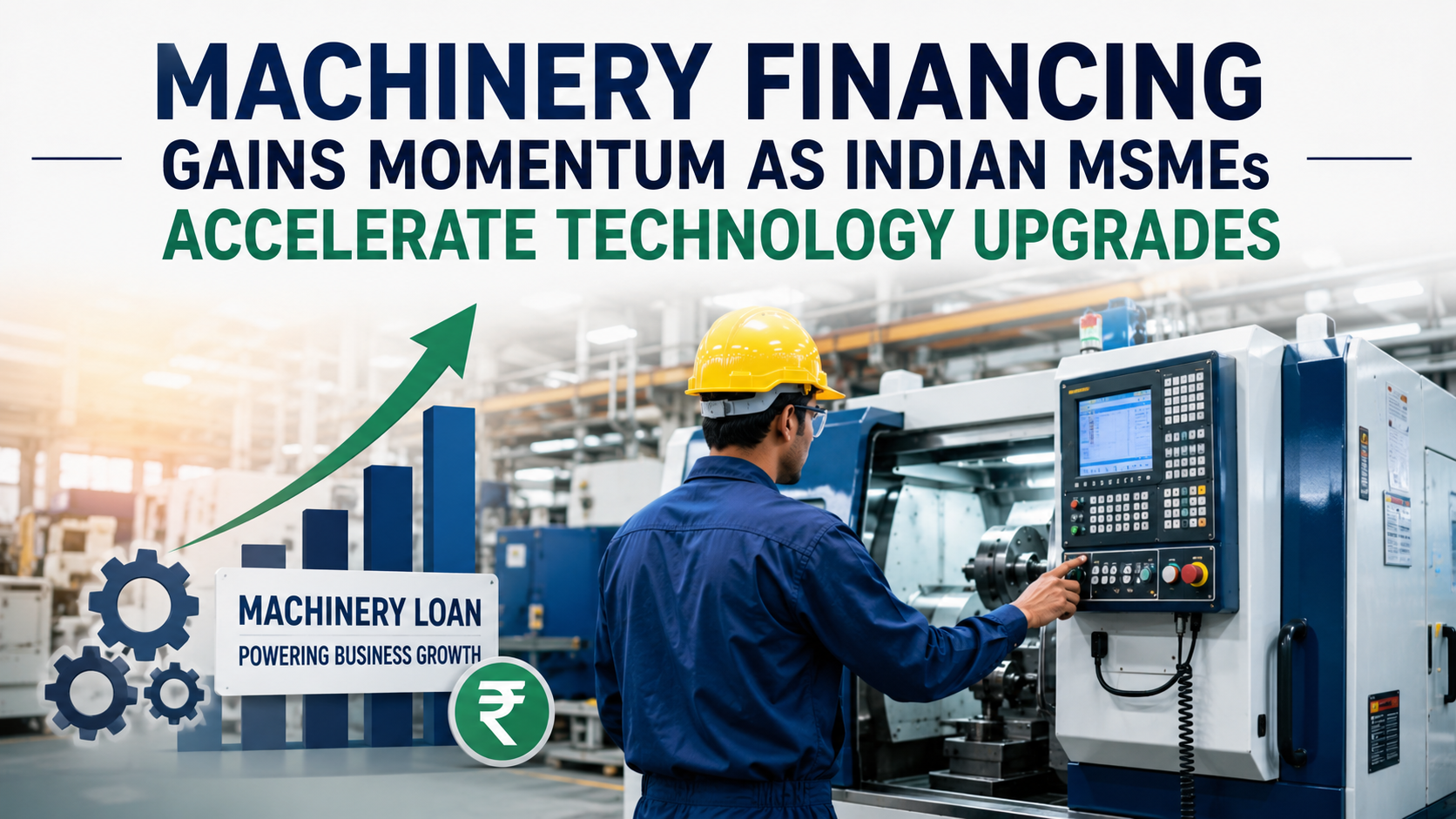 Machinery Financing Gains Momentum as Indian MSMEs Accelerate Technology Upgrades