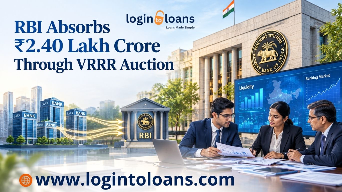 RBI Absorbs ₹2.40 Lakh Crore Through VRRR Auction